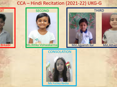 UKG-G Hindi Recitation