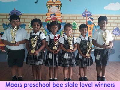 maars preschool bee state level winners